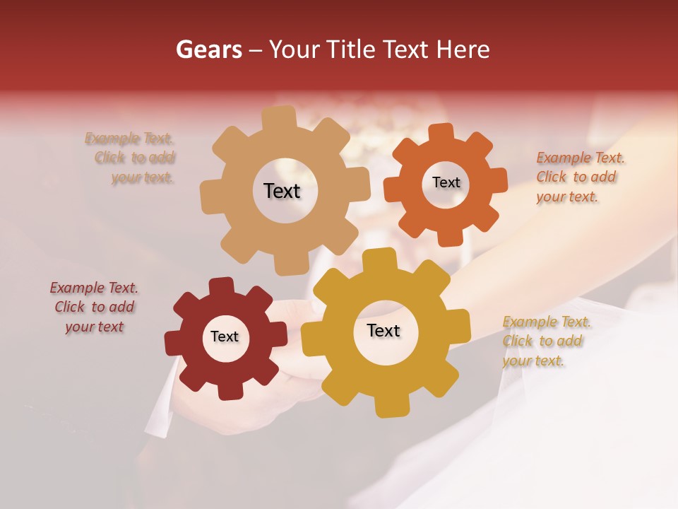 Man Togetherness Suit PowerPoint Template