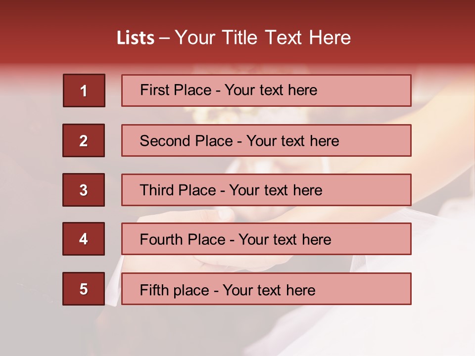 Man Togetherness Suit PowerPoint Template