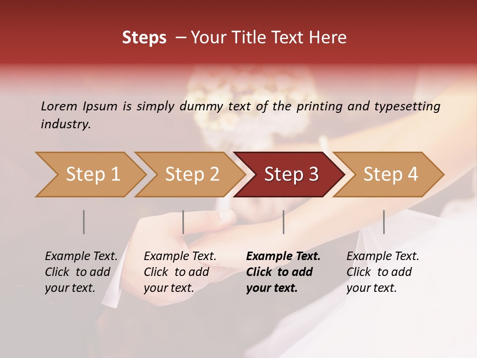 Man Togetherness Suit PowerPoint Template