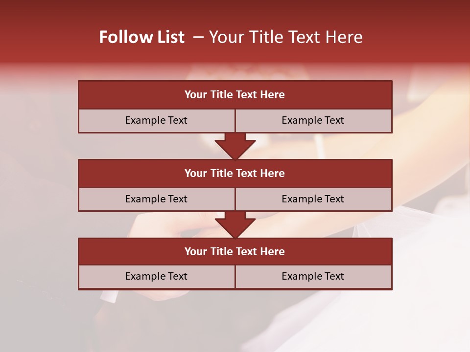 Man Togetherness Suit PowerPoint Template