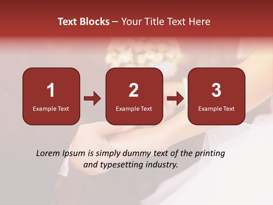 Man Togetherness Suit PowerPoint Template