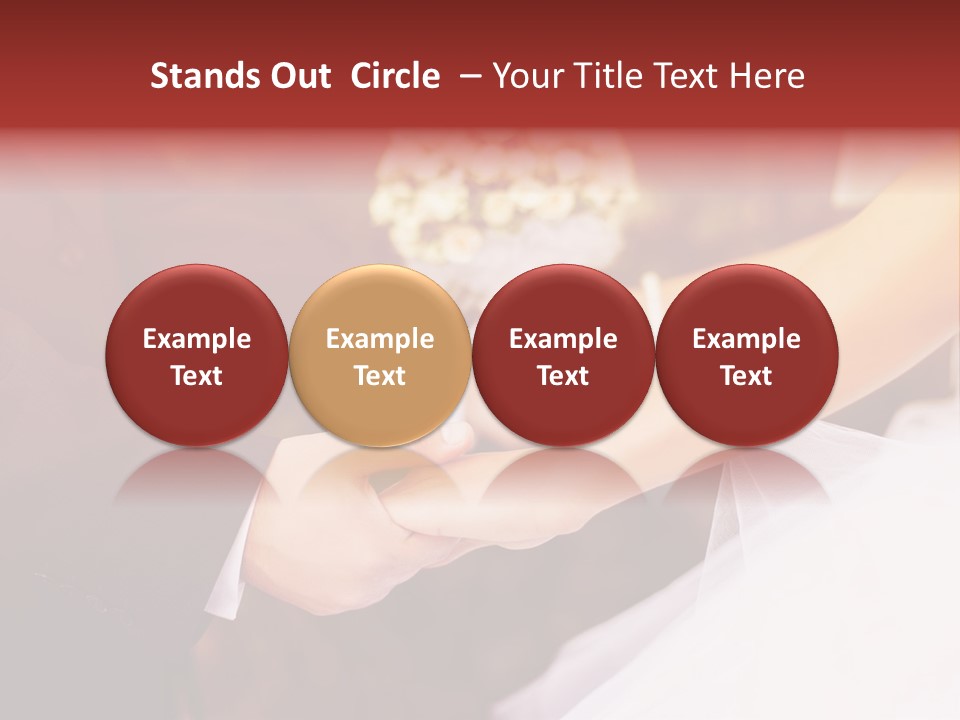 Man Togetherness Suit PowerPoint Template