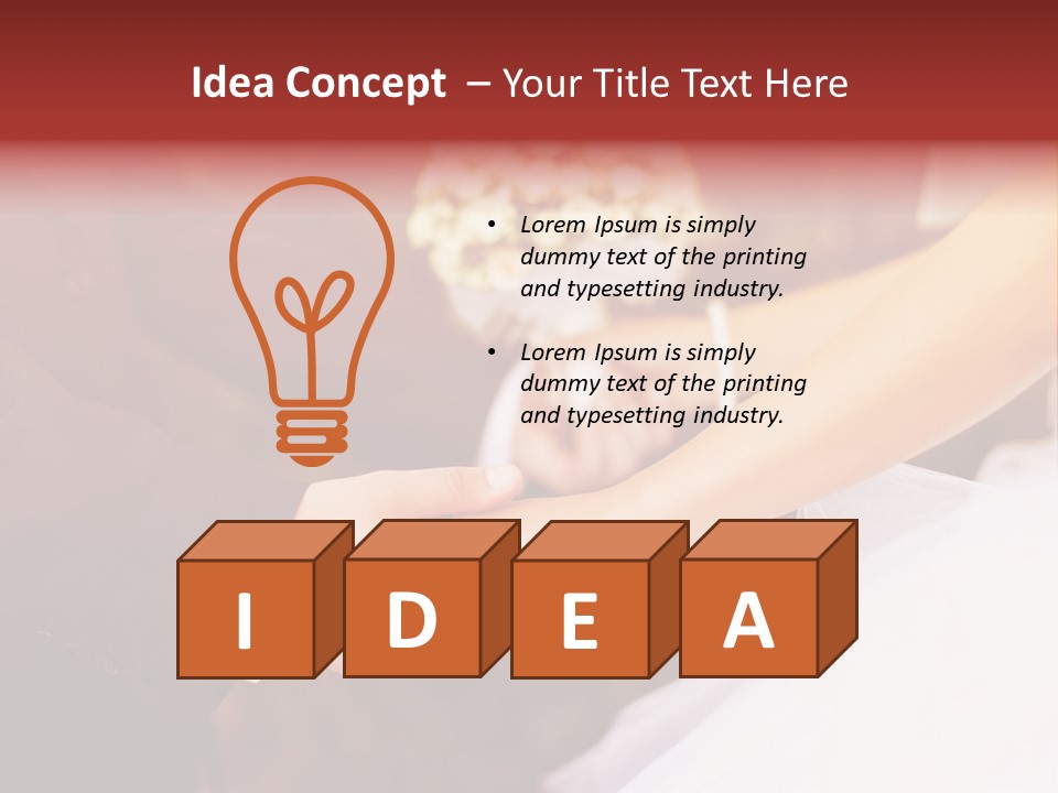 Man Togetherness Suit PowerPoint Template