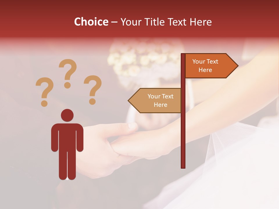 Man Togetherness Suit PowerPoint Template