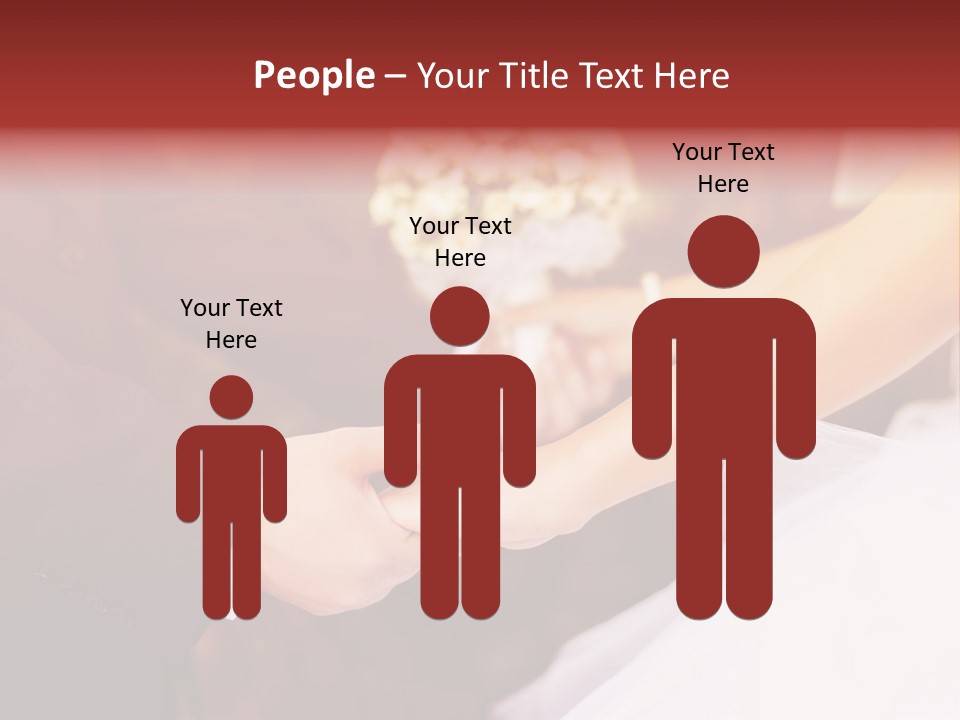 Man Togetherness Suit PowerPoint Template