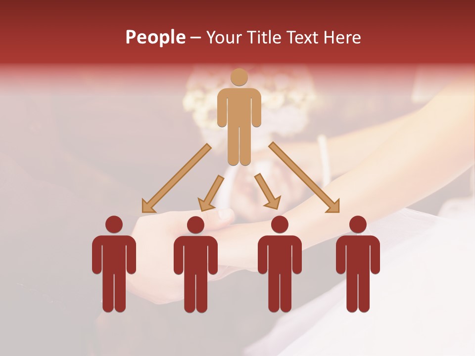 Man Togetherness Suit PowerPoint Template