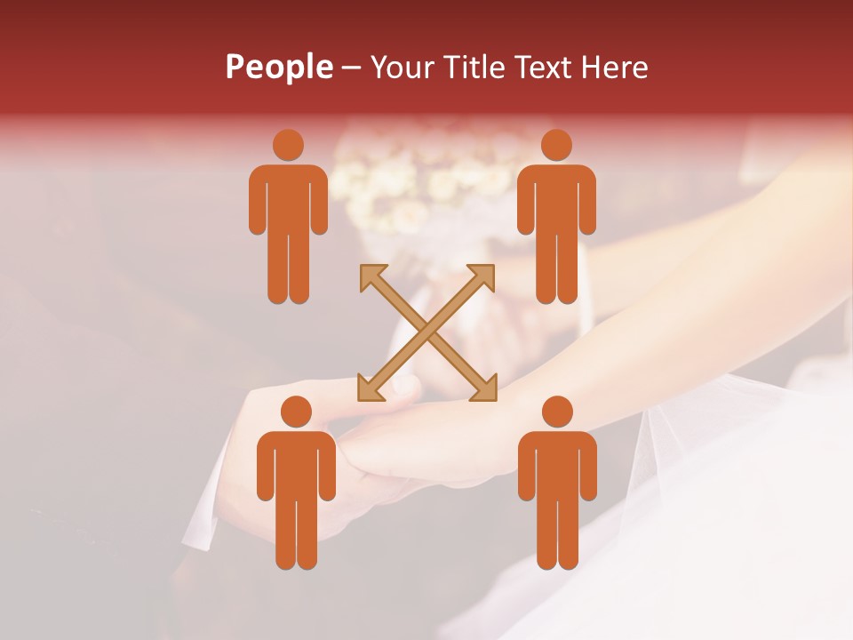 Man Togetherness Suit PowerPoint Template