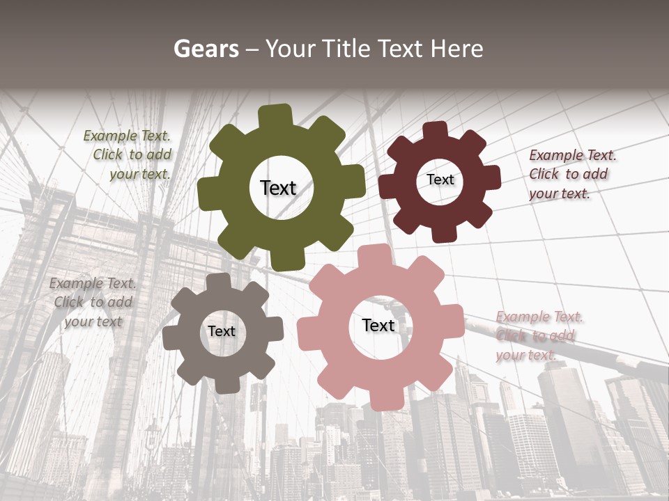 Panorama Apple Sky PowerPoint Template