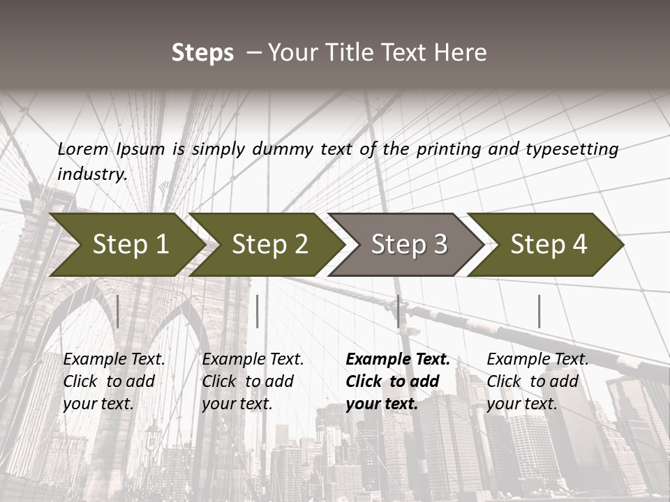 Panorama Apple Sky PowerPoint Template