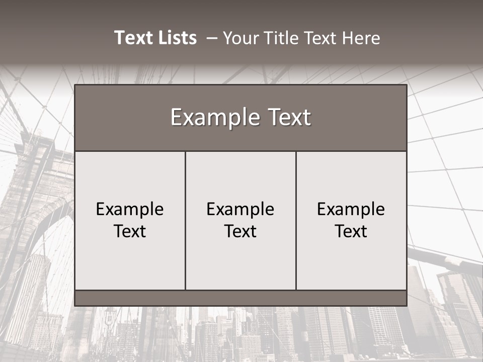 Panorama Apple Sky PowerPoint Template
