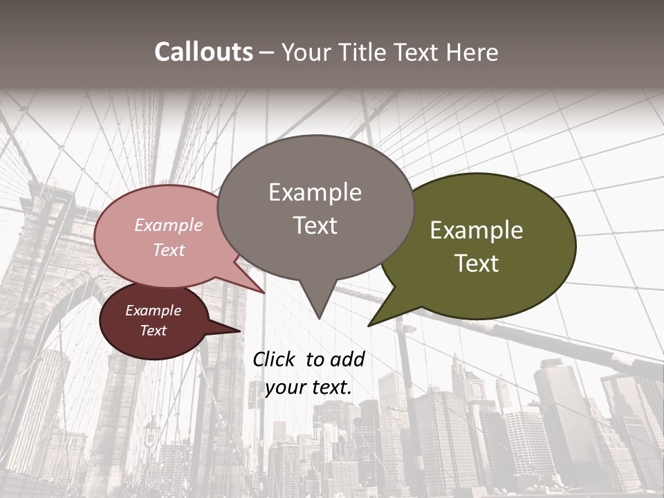 Panorama Apple Sky PowerPoint Template