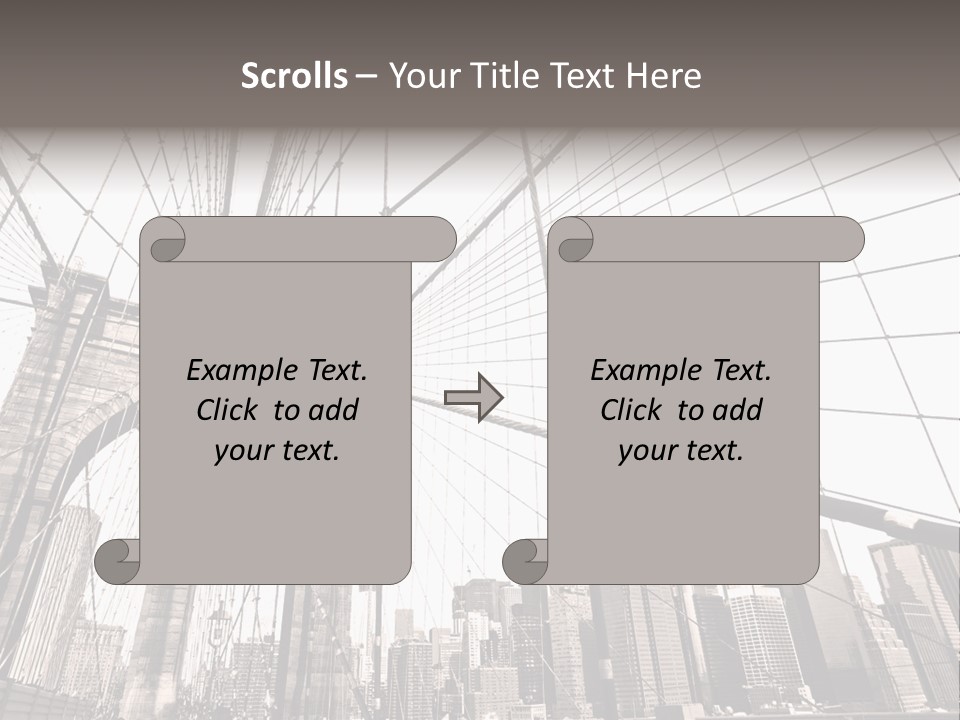 Panorama Apple Sky PowerPoint Template