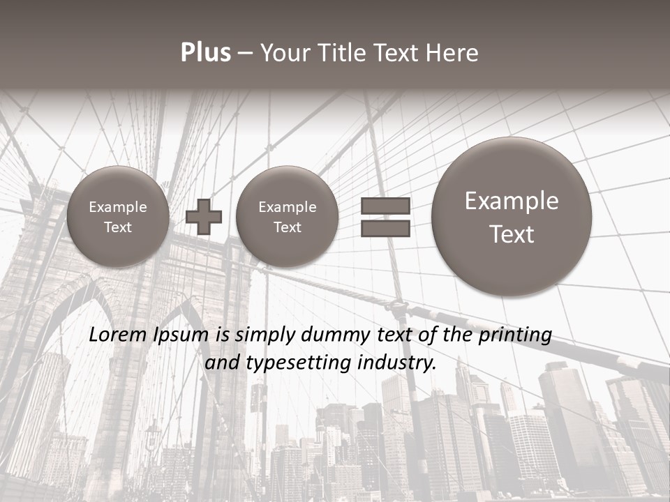 Panorama Apple Sky PowerPoint Template