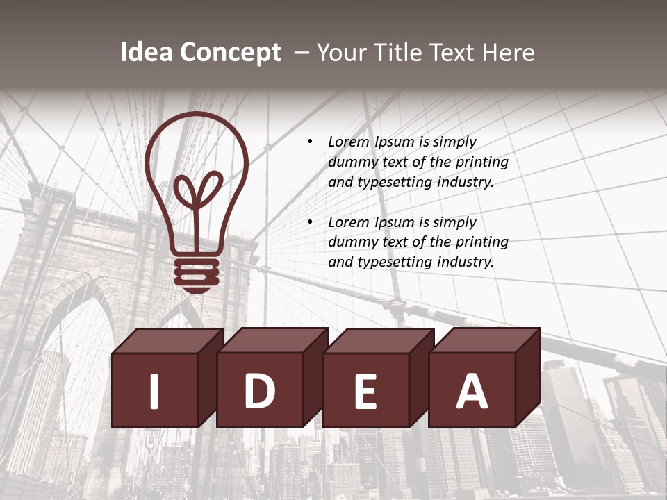 Panorama Apple Sky PowerPoint Template