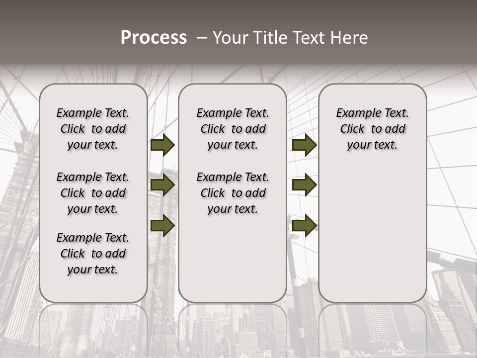 Panorama Apple Sky PowerPoint Template