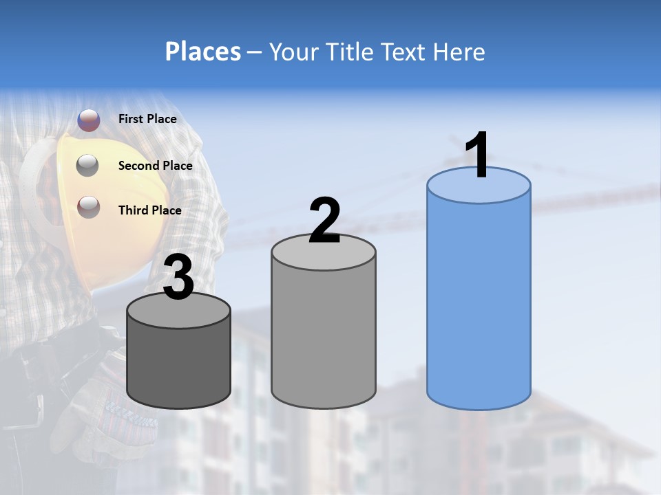 Industry Hand Structure PowerPoint Template