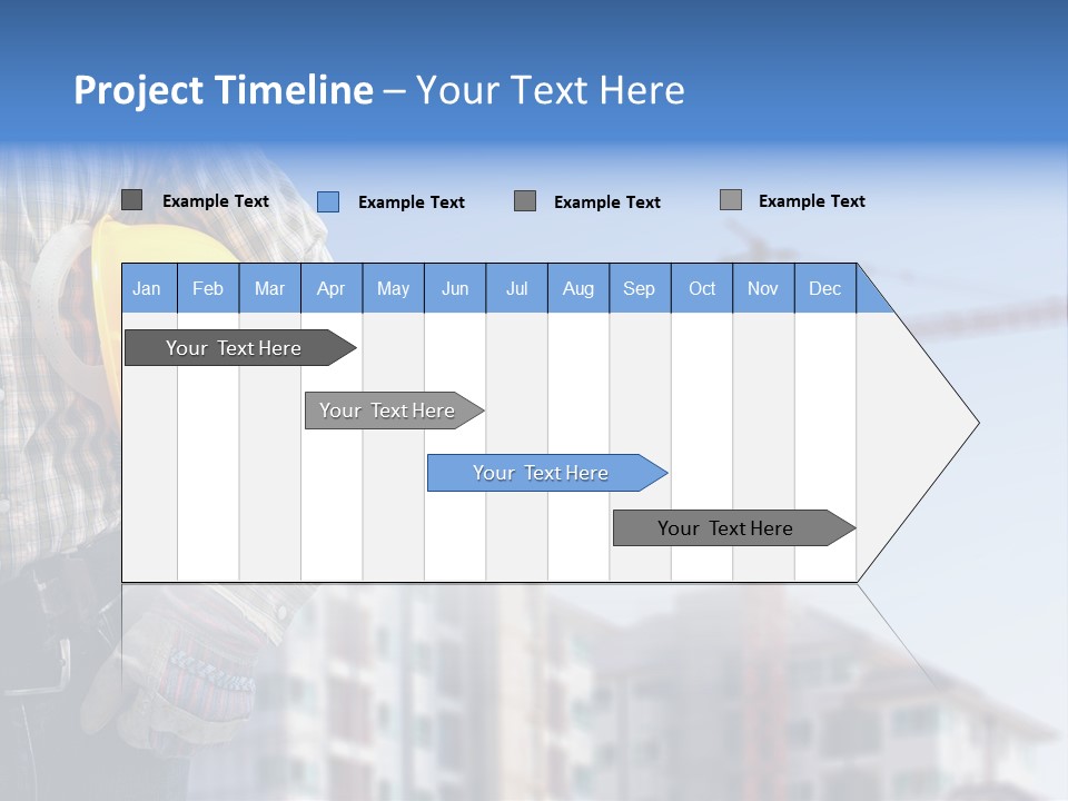 Industry Hand Structure PowerPoint Template