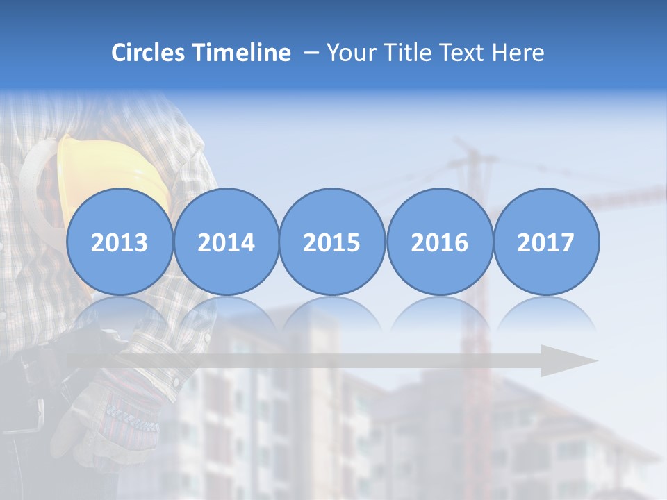 Industry Hand Structure PowerPoint Template