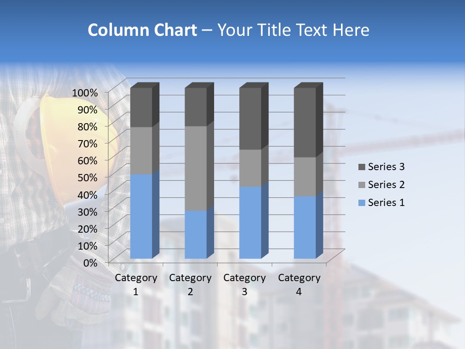 Industry Hand Structure PowerPoint Template