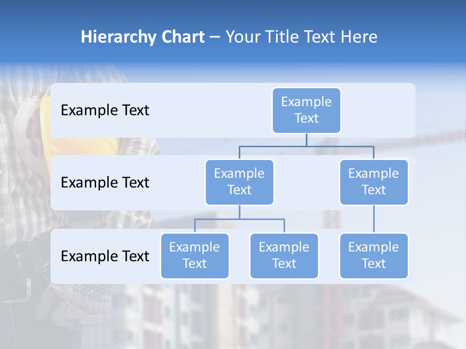 Industry Hand Structure PowerPoint Template