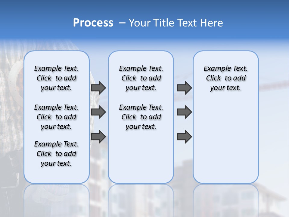 Industry Hand Structure PowerPoint Template