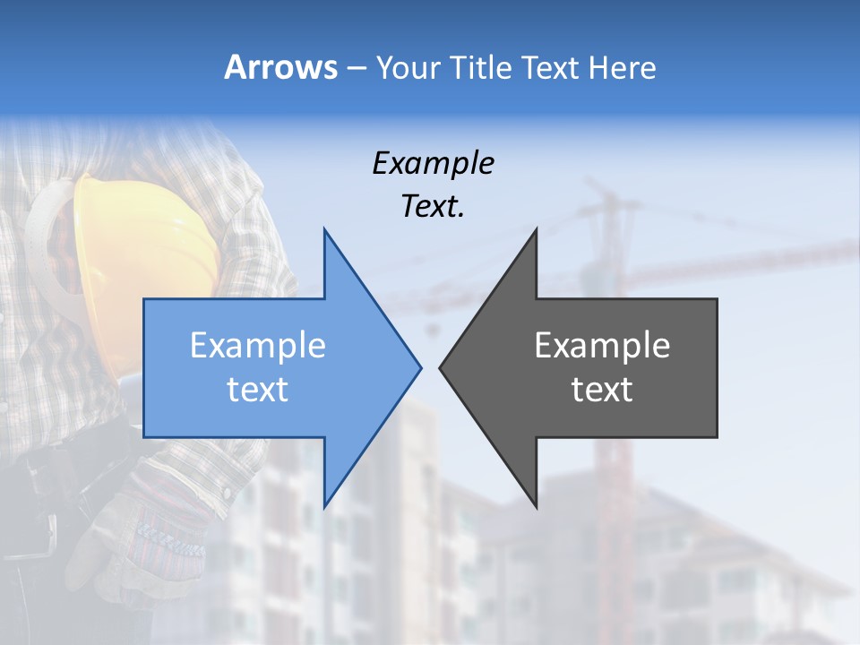 Industry Hand Structure PowerPoint Template