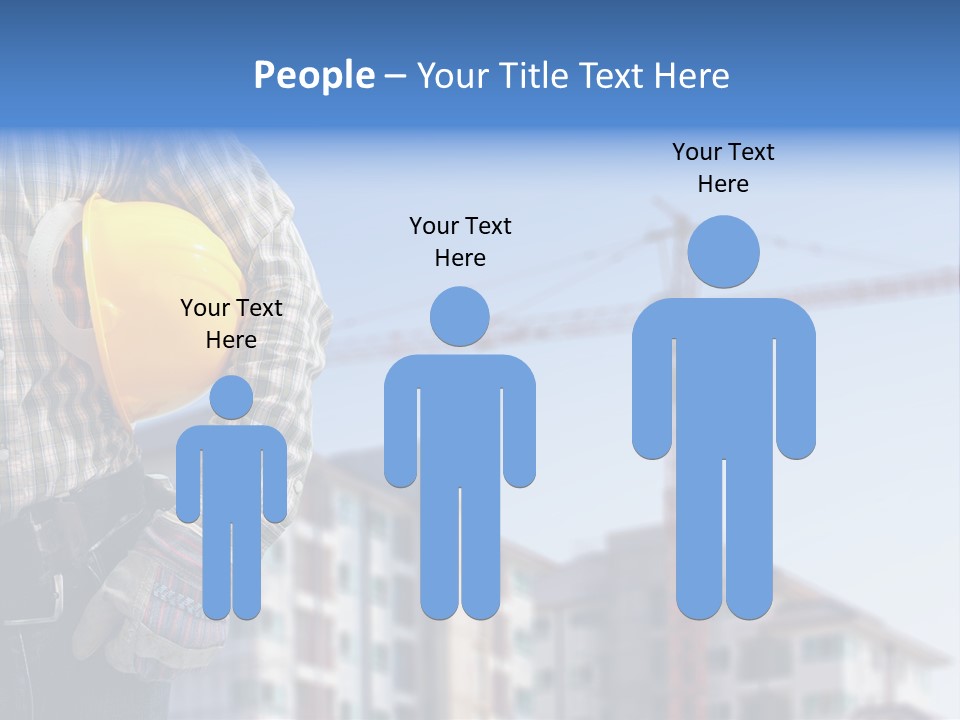 Industry Hand Structure PowerPoint Template