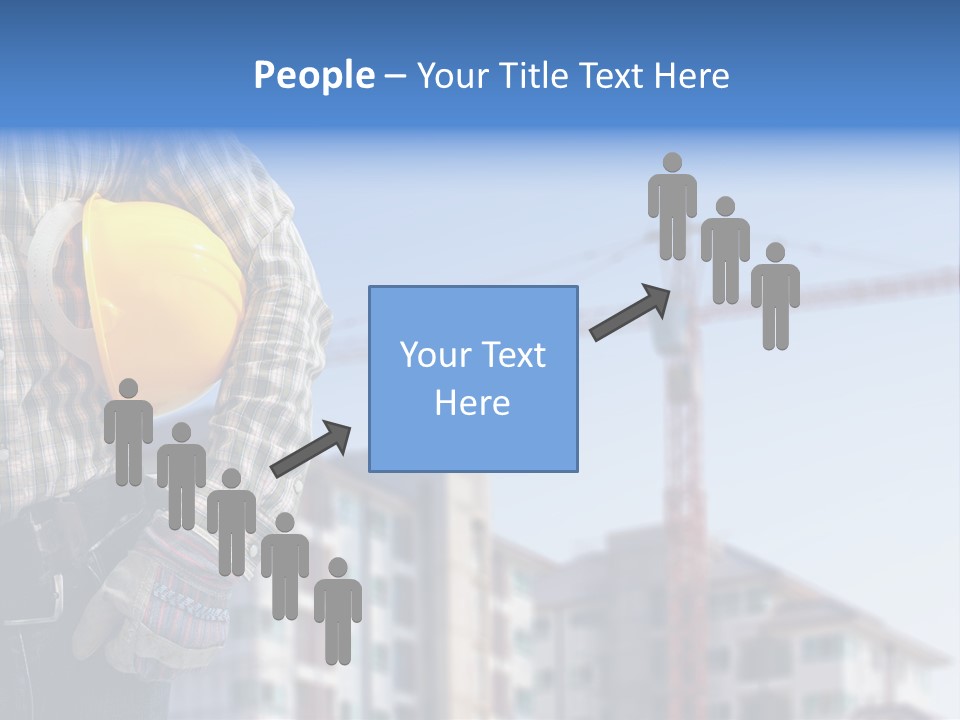 Industry Hand Structure PowerPoint Template