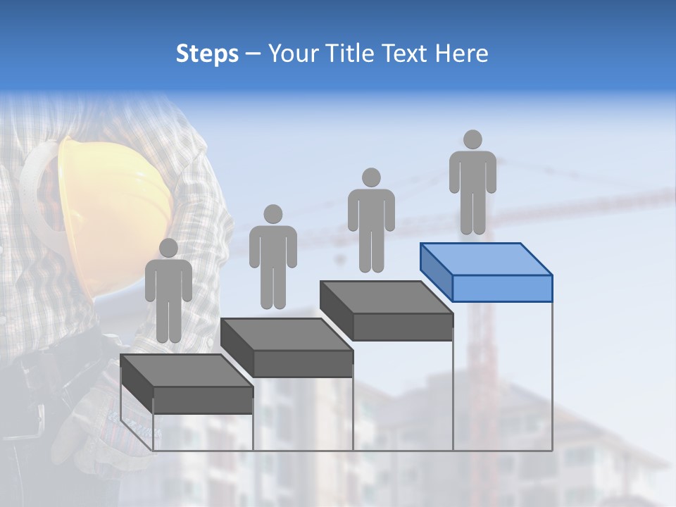 Industry Hand Structure PowerPoint Template