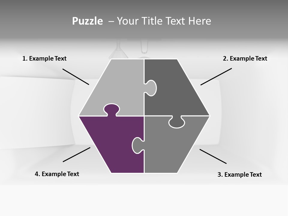 Luxury One Clipping Path PowerPoint Template