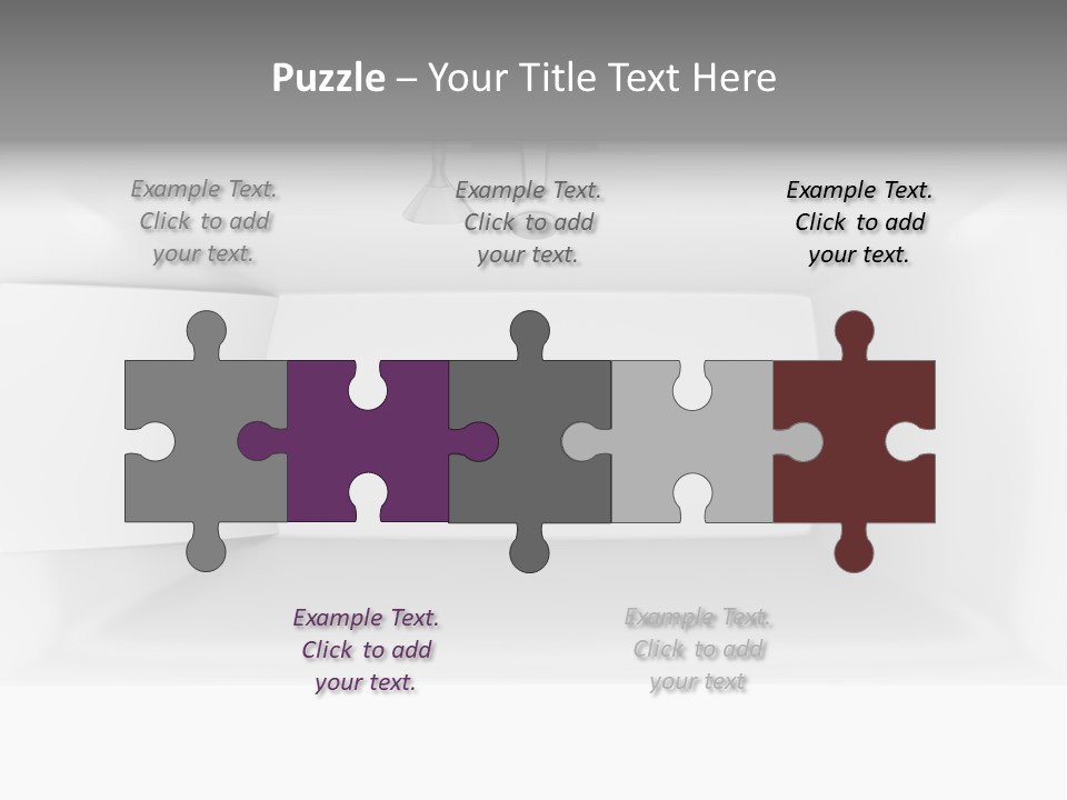 Luxury One Clipping Path PowerPoint Template