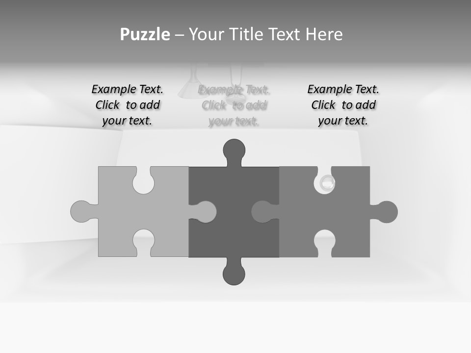 Luxury One Clipping Path PowerPoint Template