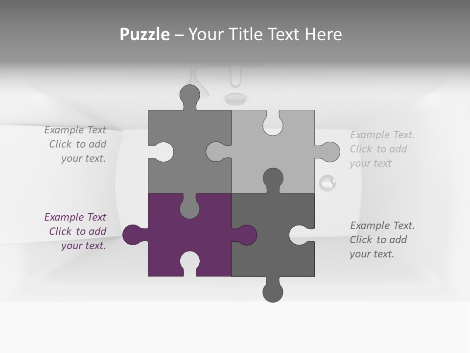 Luxury One Clipping Path PowerPoint Template