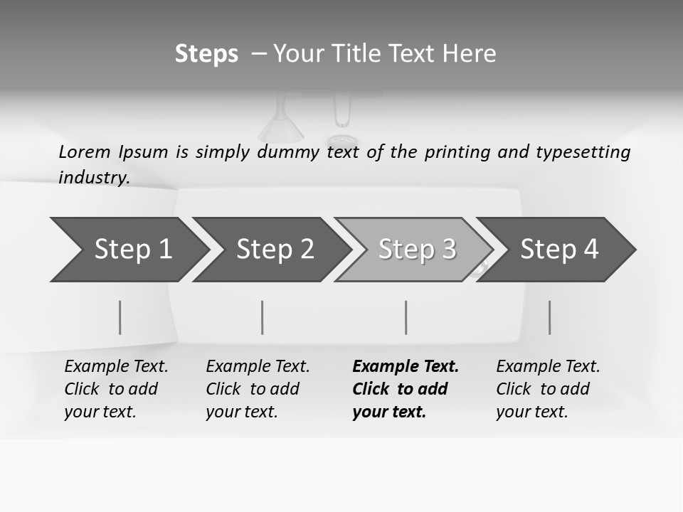 Luxury One Clipping Path PowerPoint Template