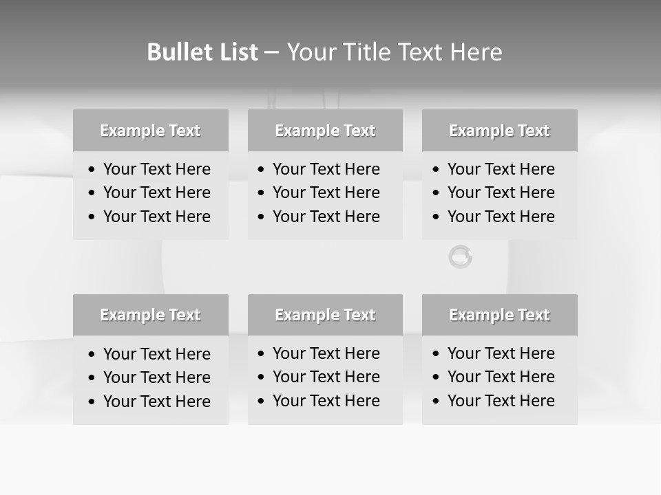 Luxury One Clipping Path PowerPoint Template