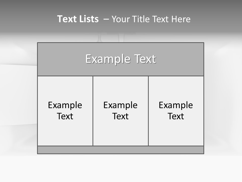 Luxury One Clipping Path PowerPoint Template