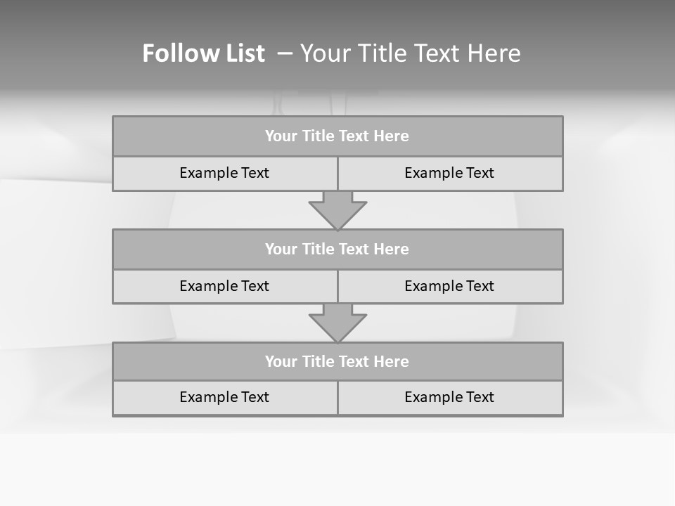 Luxury One Clipping Path PowerPoint Template