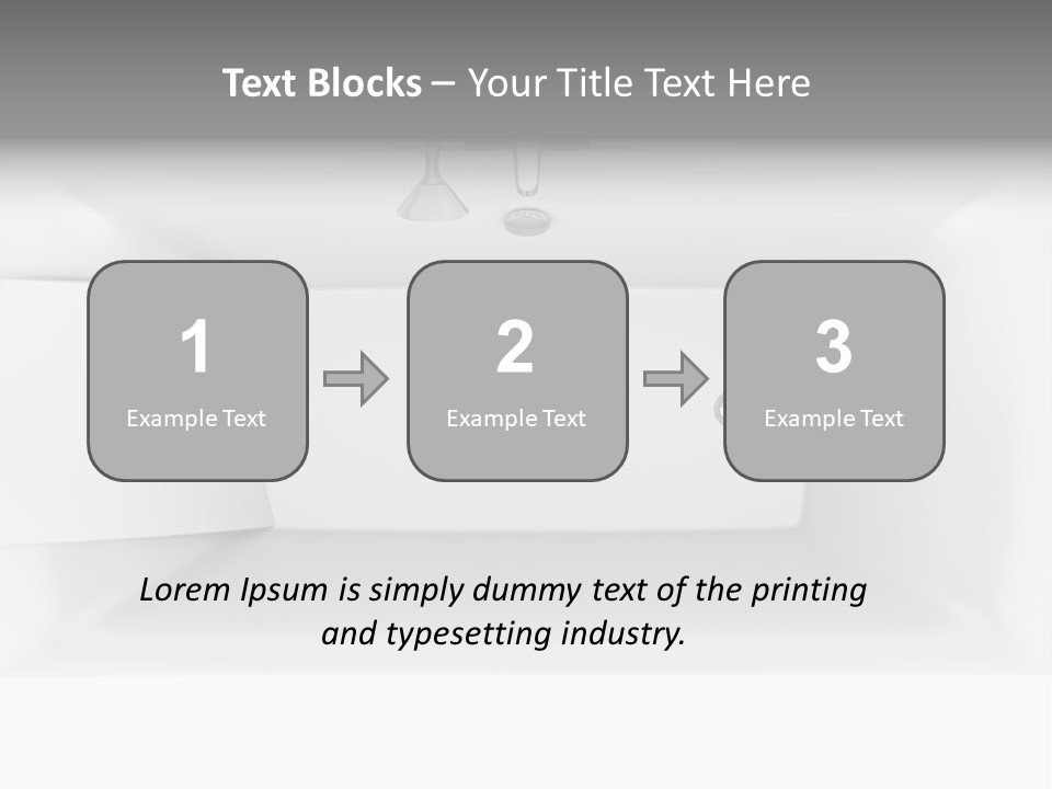 Luxury One Clipping Path PowerPoint Template