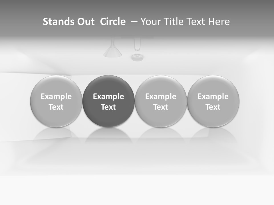 Luxury One Clipping Path PowerPoint Template