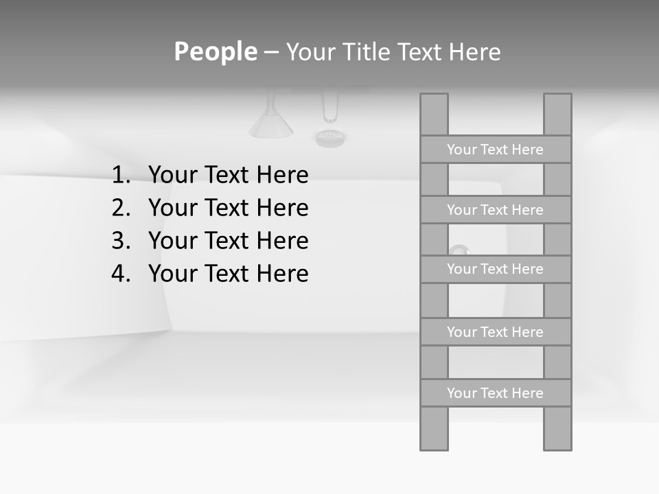 Luxury One Clipping Path PowerPoint Template