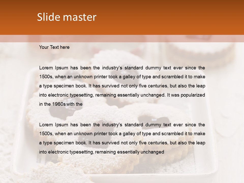 Traditional Plate Spice PowerPoint Template