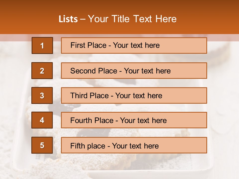 Traditional Plate Spice PowerPoint Template