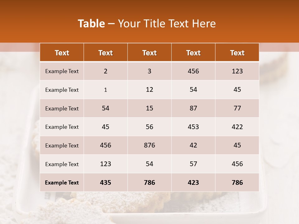 Traditional Plate Spice PowerPoint Template