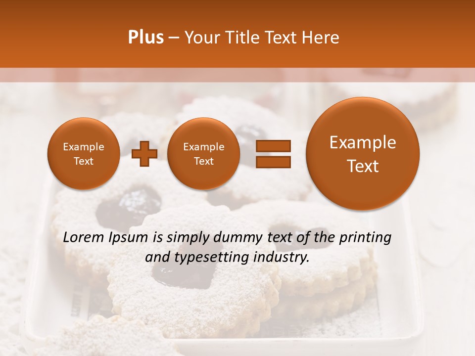 Traditional Plate Spice PowerPoint Template