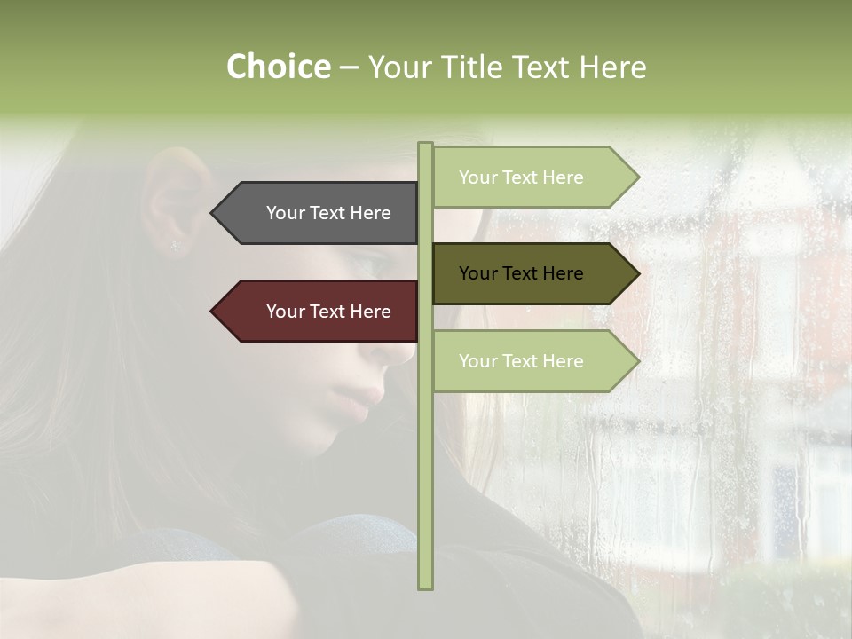 Anger Separation Divorce PowerPoint Template