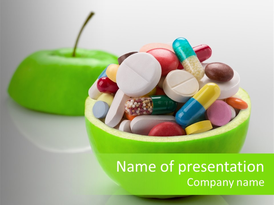 Tablet Medicine Full PowerPoint Template