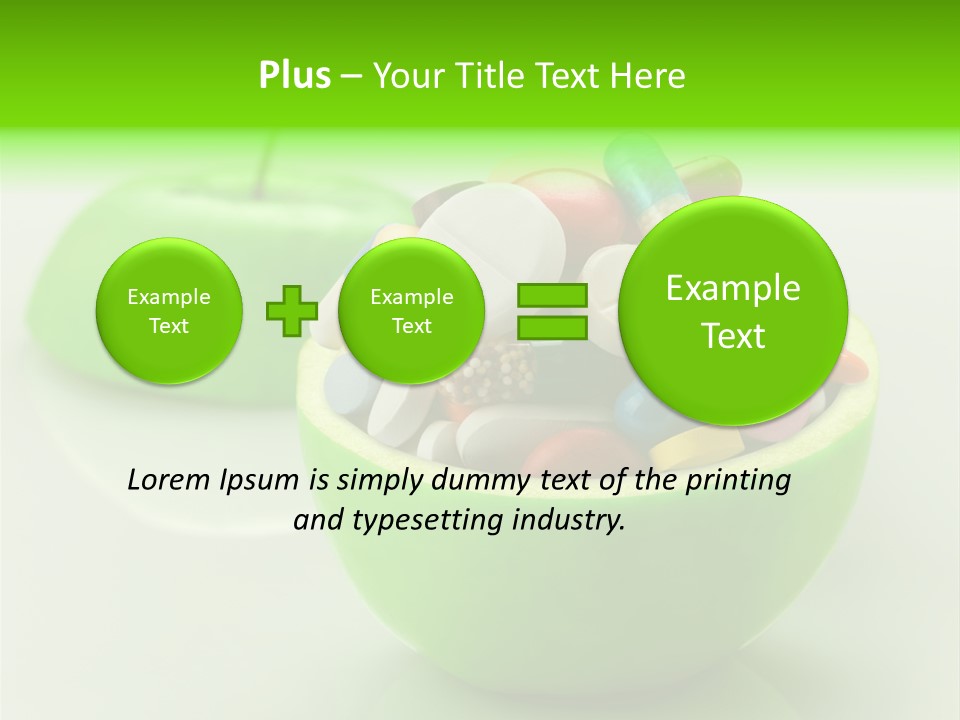 Tablet Medicine Full PowerPoint Template