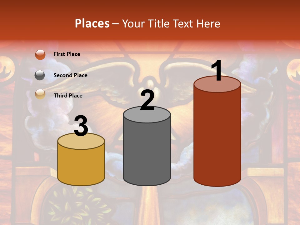 Liturgical Year Liturgical Feast Stained Glass PowerPoint Template