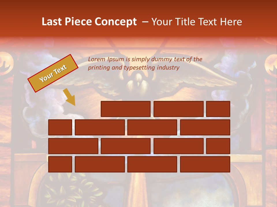 Liturgical Year Liturgical Feast Stained Glass PowerPoint Template