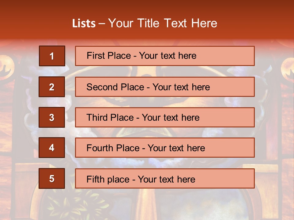 Liturgical Year Liturgical Feast Stained Glass PowerPoint Template
